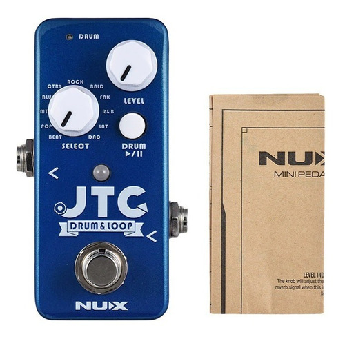 Mini Pedal Nux Ndl-2 Jtc Drum & Loop / Caja De Ritmos