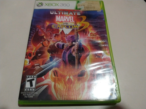 Ultimamente Marvel Vs Capcom 3 Xbox360