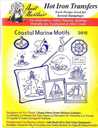 Coast Marine Motifs Tia Martha Caliente Del Hierro Transfer