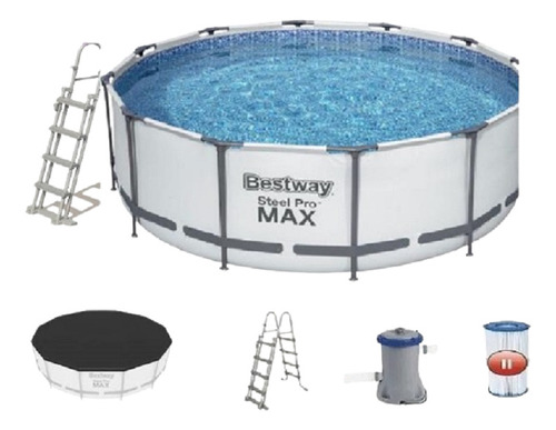 Piscina Bestway De 5.49 Mt X 1,22mt Profundidad + Accesorio