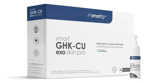Ghk Cu Exo Skin Pro Smartgr 5x3ml Anti Idade Renovação Pele