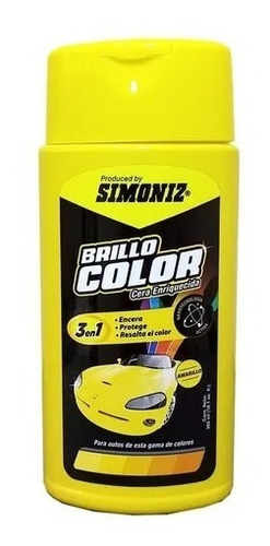 Cera Brillante Carro Restaurador Color Pintura 300ml Simoniz