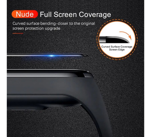 Pack2 Lámina Mica Vidrio Templado Compatible Xiaomi Band 5/6