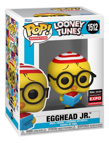 Funko Pop Looney Tunes Egghead Jr 1512 Entertainment Expo 24
