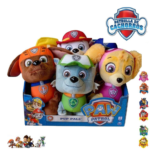 Peluche Paw Patrol Patrulla Cachorros El Rey