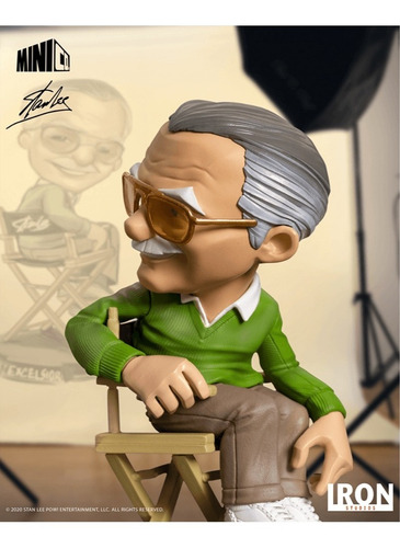 Estátua Stan Lee - Marvel - Minico - Iron Studios