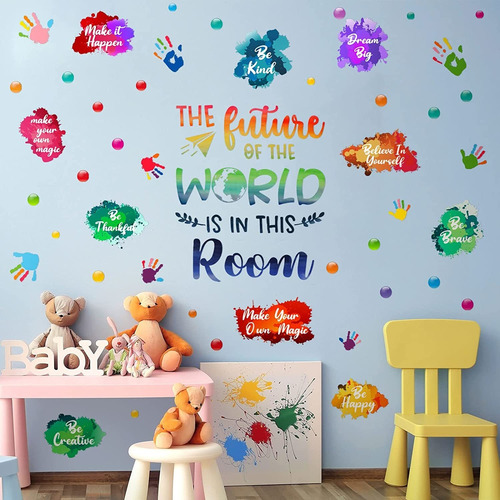 Calcomanías De Pared Para Niños, Calcomanías De Pared Inspir