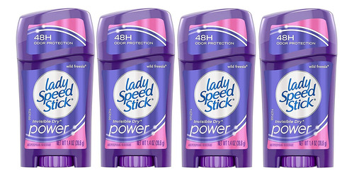 Lady Speed Stick Invisible Dry Antitranspirante Y Desodoran.