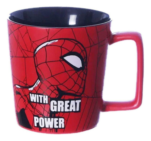 Caneca Spider Man Homem Aranha | Oficial Marvel | 400 Ml 