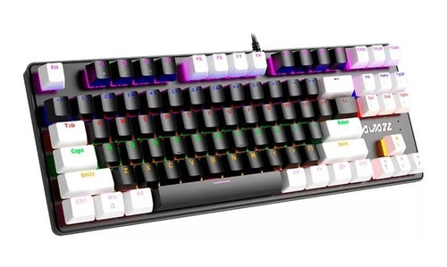 Imagen 3 de 3 de Teclado Mecánico Retroiluminado Switch Black Robocop 87k