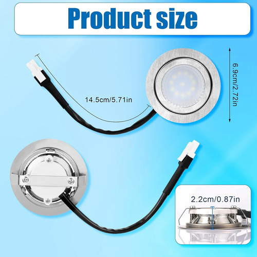 2 Bombillas Led Para Campanas Extractoras, Led Para Campanas