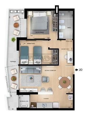 Imagen 13 de 16 de Nostrum Central Apartamento Departamento 2 Dormitorios En Venta Ubicado En Aguada, Montevideo