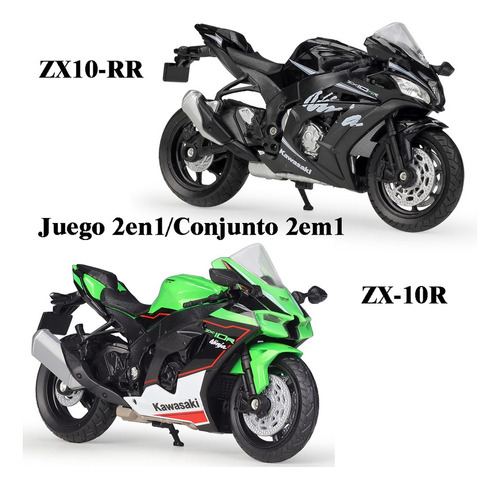 Kit 2en1 Honda Cb500f Y Cb1000r Miniatura Metal Moto 1/18