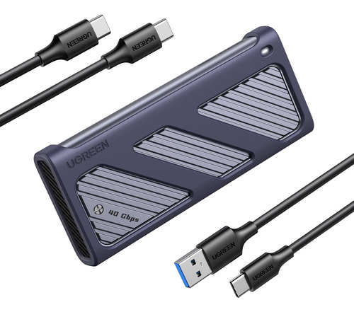 Compartimento Ssd Ugreen 40 Gbps M.2 Nvme Com Ventilador De