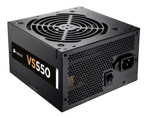 Fuente de poder para PC Corsair VS Series VS550 550W black 200V - 240V