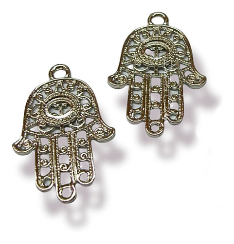 Dijes De Metal Mano De Fátima/hamsa 