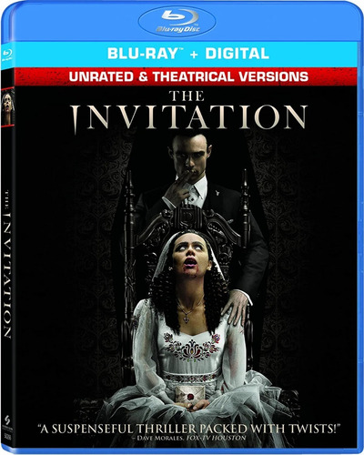 Blu Ray The Invitation Unrated Estreno Original