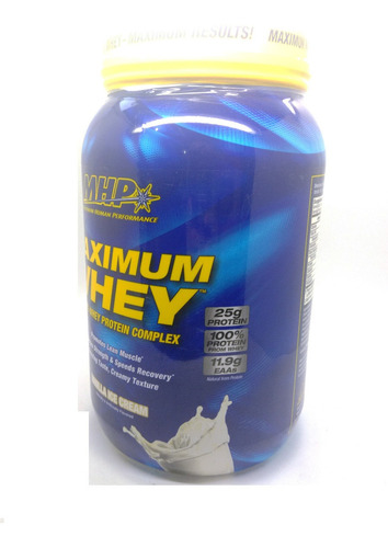 Maximum Whey Mhp Vanilla Ice Cream 907g Importado