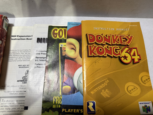 Donkey Kong 64 | Nintendo 64 Completo En Caja (Usado)