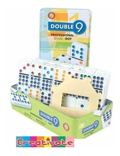 Domino Double 9 Professional Color Dot