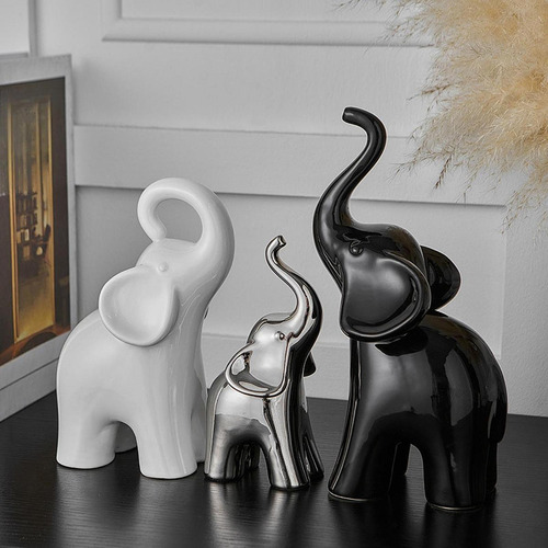 3 Piezas De Esculturas De Room Regalo Decoración Del Hogar