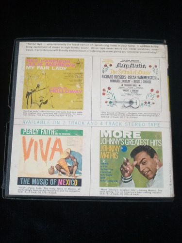 Cinta De Carrete Estereo Tape 4track Columbia (Usado)