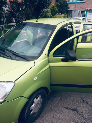Chevrolet Matiz, Color Verde, 4 Puertas