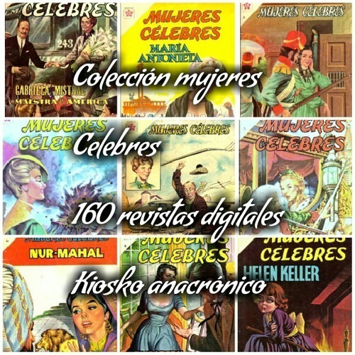 Colección Revista Mujeres Célebres- Muchos Episodios Novaro