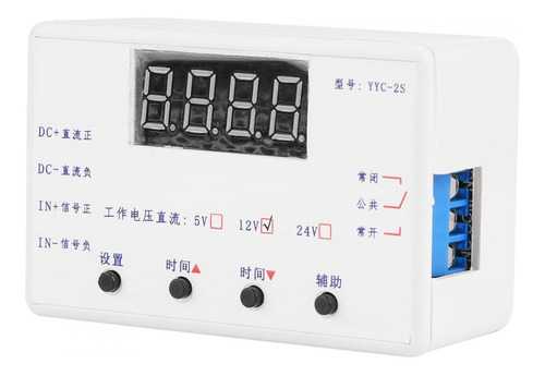 Pantalla Led Temporizador Variable Módulo Relé Control Autom