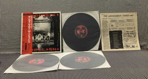 The Clash - Sandinista! Lp Triplo Edição Japonesa Com Obi