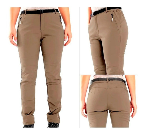 Pantalón De Softshell De Mujer Térmicos Y Impermeables