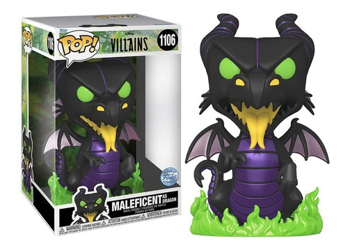 Funko Pop Jumbo Villains - Maleficent As Dragon (glow) #1106