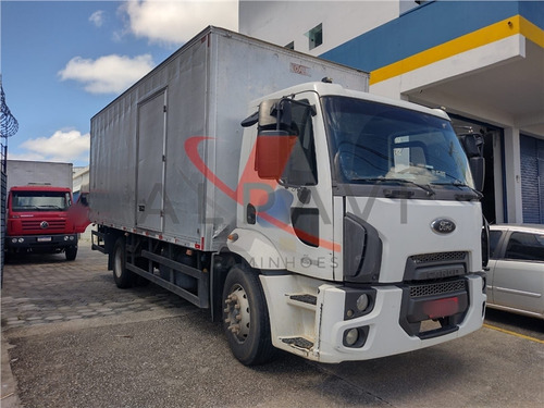 Ford Cargo 1519 Ano 2019 Com Baú 6,8m Baixo Km