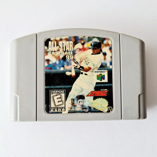 Imagen 1 de 2 de Juego All Star Baseball 99 Nintendo 64 N64 Original Foto Rea