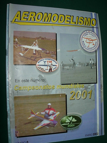 Revista Aeromodelismo 8 Ene/02 Federacion Argentina Aviones