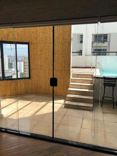 Imagem 12 de 17 de Cobertura Com 3 Dormitórios À Venda, 210 M² Por R$ 2.500.000 - Moema - São Paulo/sp - Co0758