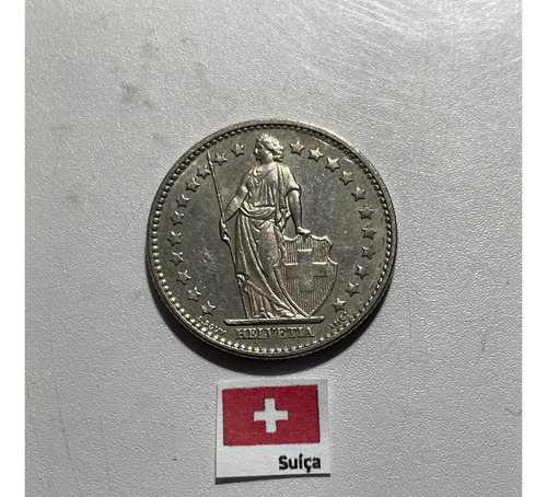 Moeda 1 Franco 1982, Su 20 Suíça (Usado)