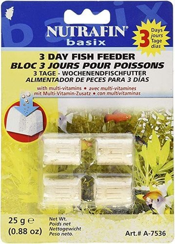 Alimentador Peces Bloque 3 Días