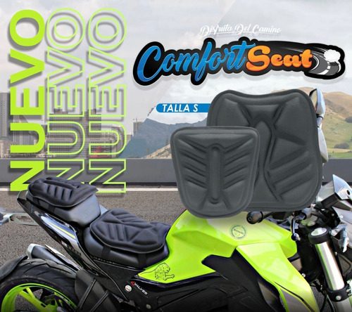 Cojines Para Viaje Moto Talla S Memory Foam Comfort Seat