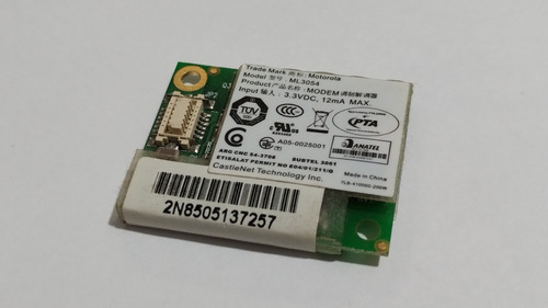 Placa Modem P/ Bangho B-54x8ss 6-88-l39t1-5300 