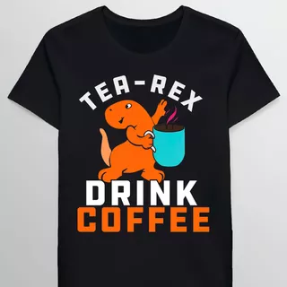 Remera Cool Tearex And Coffee Caffeine Cup For Coffer 850062