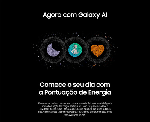 Samsung Galaxy Watch7 Smartwatch 40mm Bt Galaxy Ai Caixa Verde Pulseira Verde Bisel Verde Desenho da pulseira na - Excelente (Recondicionado)