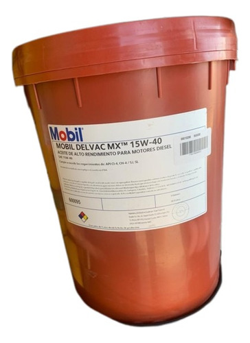 Aceite Motor Diesel Mx 15w-40 Delvac Mobil  