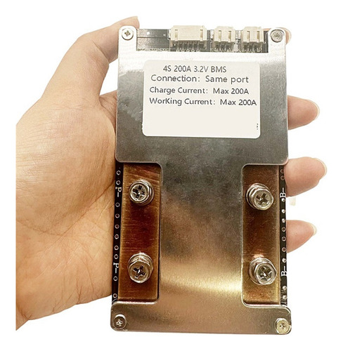16,8v Bms 4s 200a Balance 18650 Bateria Placa De Proteção