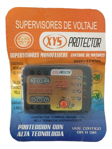 Supervisor Monofásico De Control 220v Xys