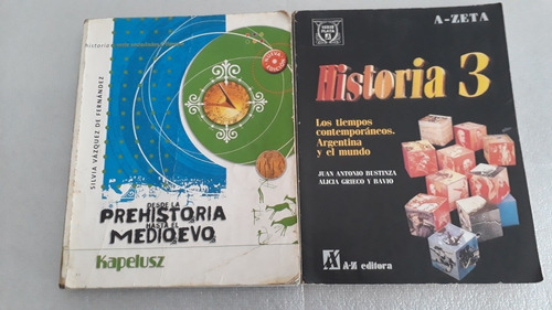 Historia. Lote De 8 Libros. Se Vende Lote Completo. (Usado)