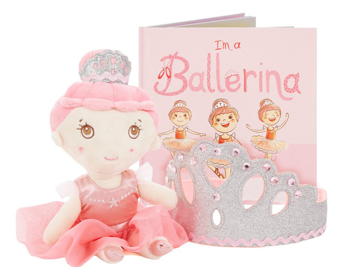 Tickle & Main Ballerina Princess Gift Gift, Muñeca De Bailar