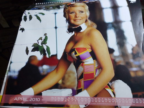 Calendario 50 Aniversario The Playboy Bunny (Usado)