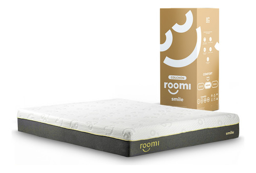 Colchón Individual Roomi Smile Convoluted Memory Foam