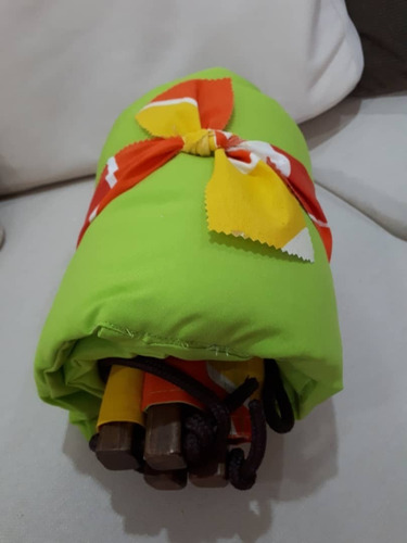 Imagen 6 de 10 de Columpio Artesanal De Tela Para Bebes Y Niños
